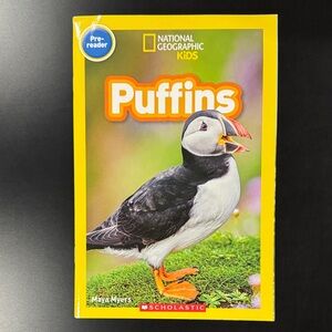 National Geographic Kids Pre-reader: Puffins - Softcover Children’s Book